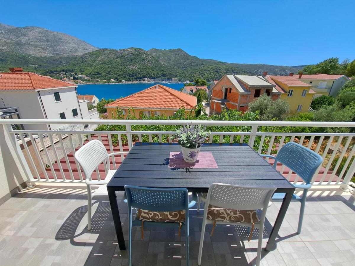 Apartments Sisevic - Comfort Apartments With Balconies And Sea View Slano Dış mekan fotoğraf