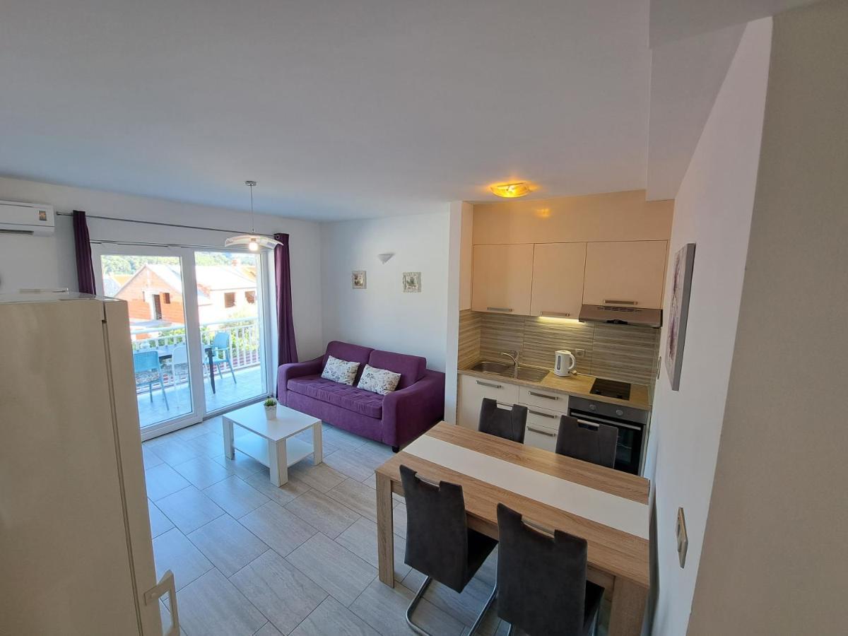 Apartments Sisevic - Comfort Apartments With Balconies And Sea View Slano Dış mekan fotoğraf
