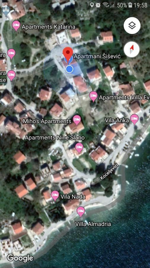 Apartments Sisevic - Comfort Apartments With Balconies And Sea View Slano Dış mekan fotoğraf